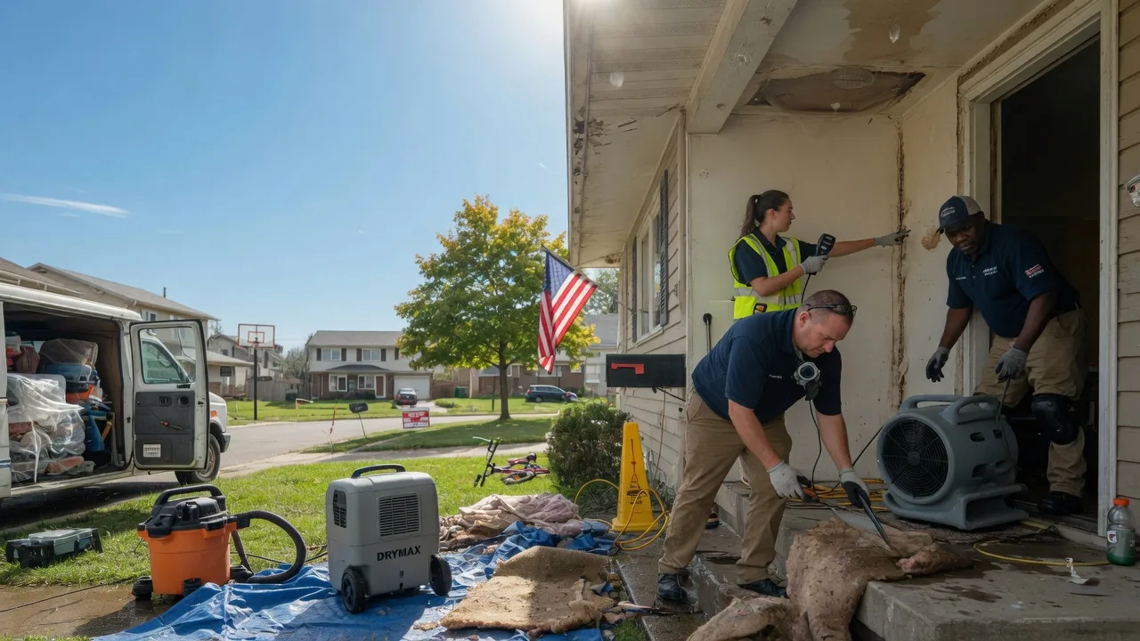 Water Damage Restoration in West Lebanon, IN near me
